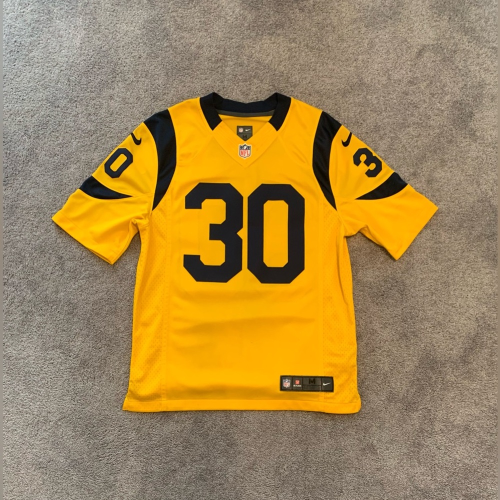 Authentic Los Angeles Rams Todd Gurley Color Rush Jersey (Nike)
